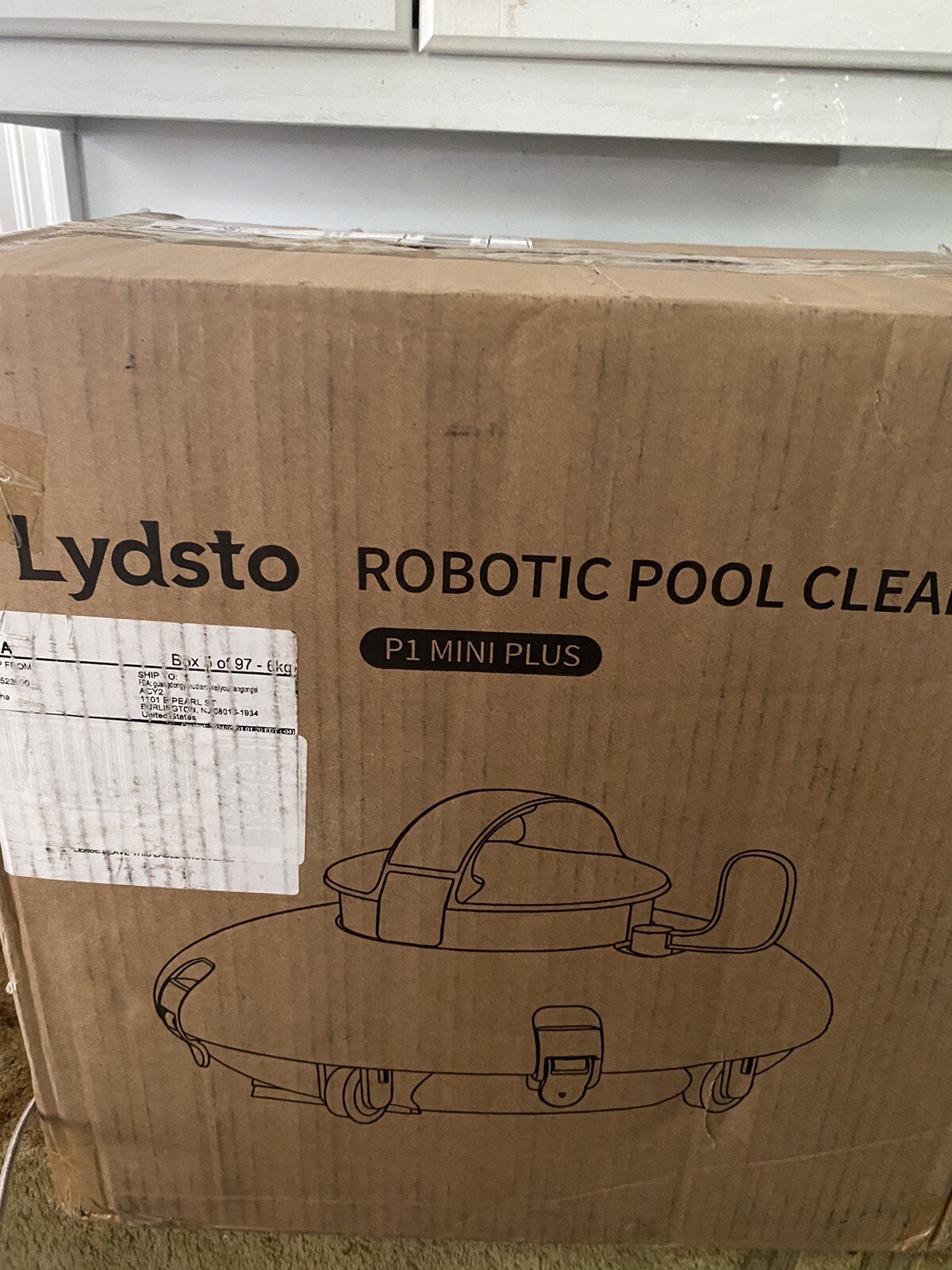 New Lydsto Robotic Pool Cleaner P1 Mini Plus For Flat Bottom Pools Up To 38Ft gallery