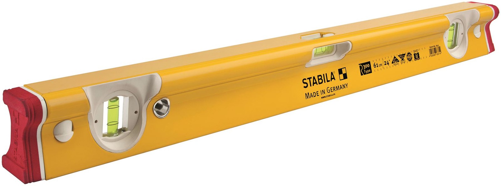STABILA R-Type 24In 61cm Level 3 vials R Profile Sprite Level 18371 gallery