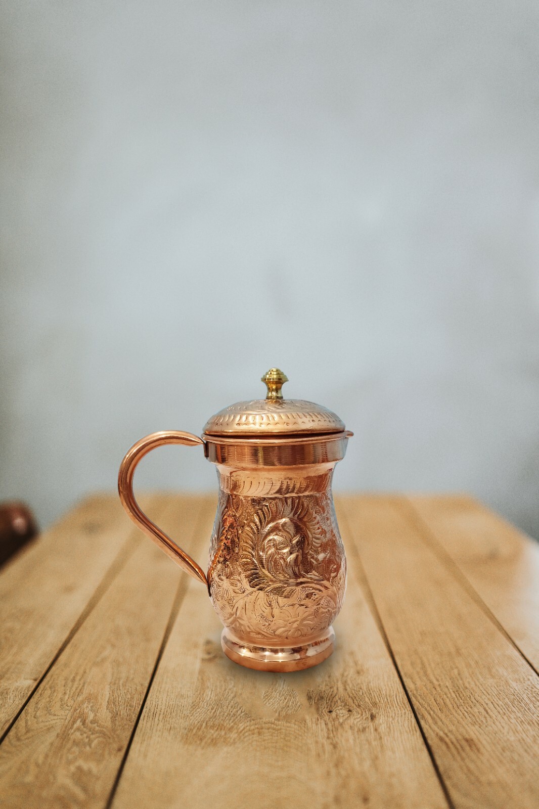 New Design 100% Pure Copper Jug Copper Picher Copper Vessel in Wholesale Price gallery