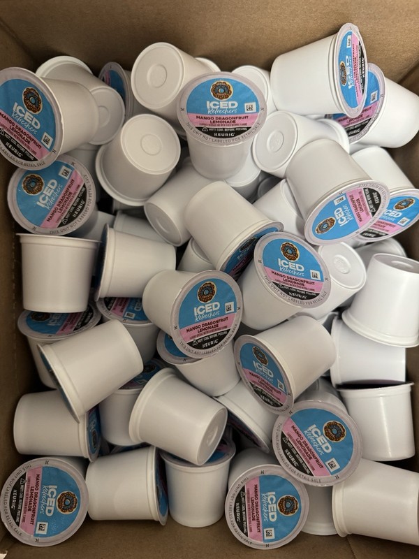Iced Refreshers Mango Dragonfruit Lemonade K-cups. 100 Pods. Bulk gallery