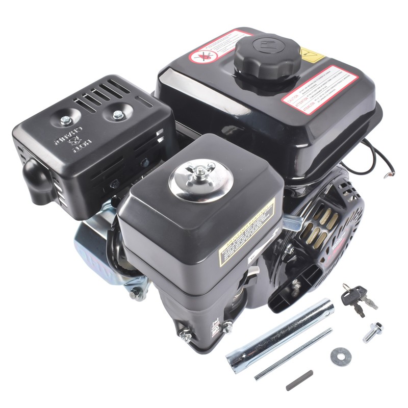 Electric Start Horizontal Engine 7.5HP 4-Stroke 212CC Go Kart Gas Engine Motor gallery