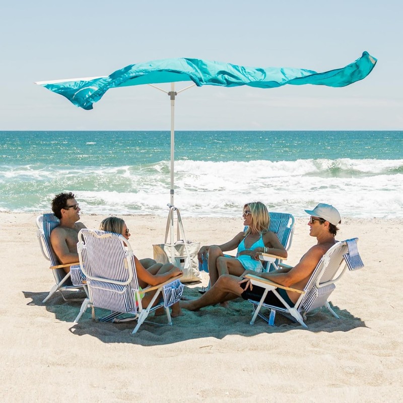 Shade - The Ultimate Wind-Driven Beach Umbrella, Effortless to Set Up, gallery
