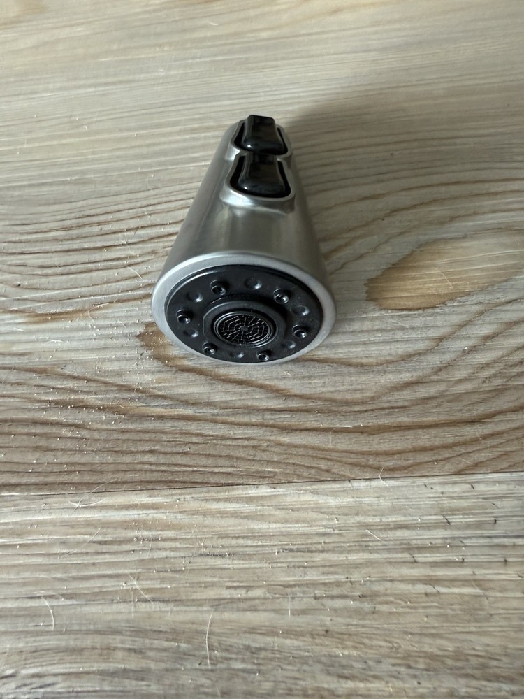 Pull Down Kitchen Faucet Sprayer Head Replacement Part - Brushed Nickel Silver