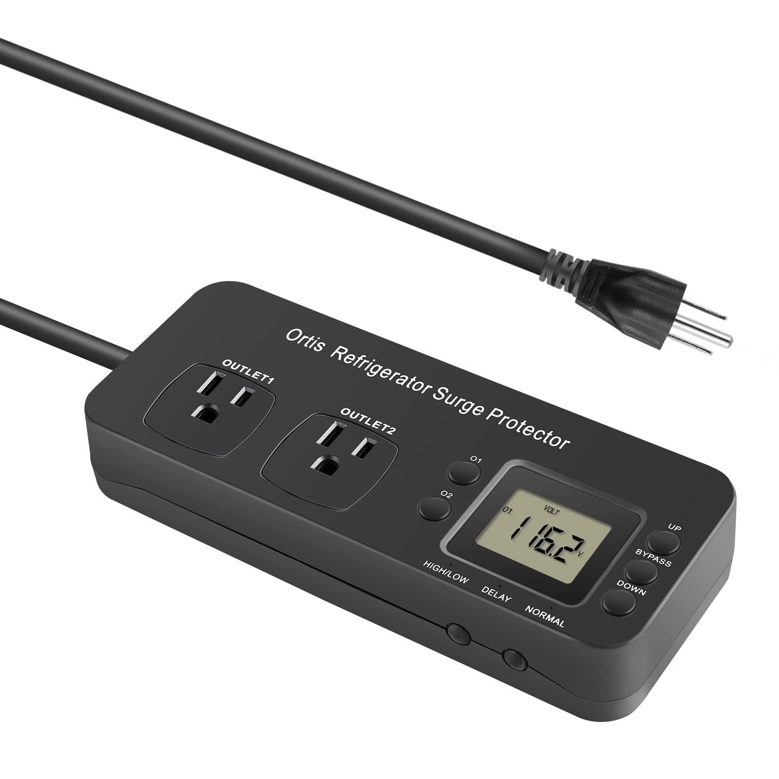 Refrigerator Surge Protector, Ortis Double Outlet Electronic Surge Protector ... gallery