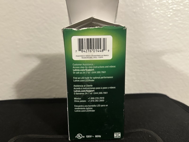 Lutron Diva Single Or 3-Way Location CFL/LED Digital Dimmer 120V DVCL-153PR-WH gallery