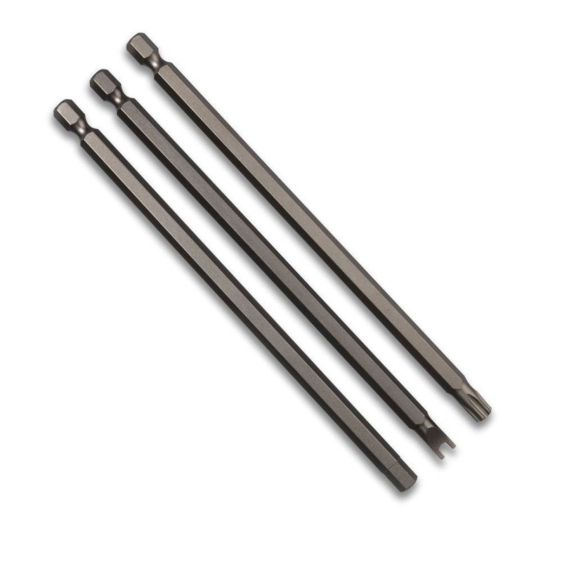 32-Piece 6-Inch Extra Long Security Bit Set for Screwdrivers - Torx, Star, gallery