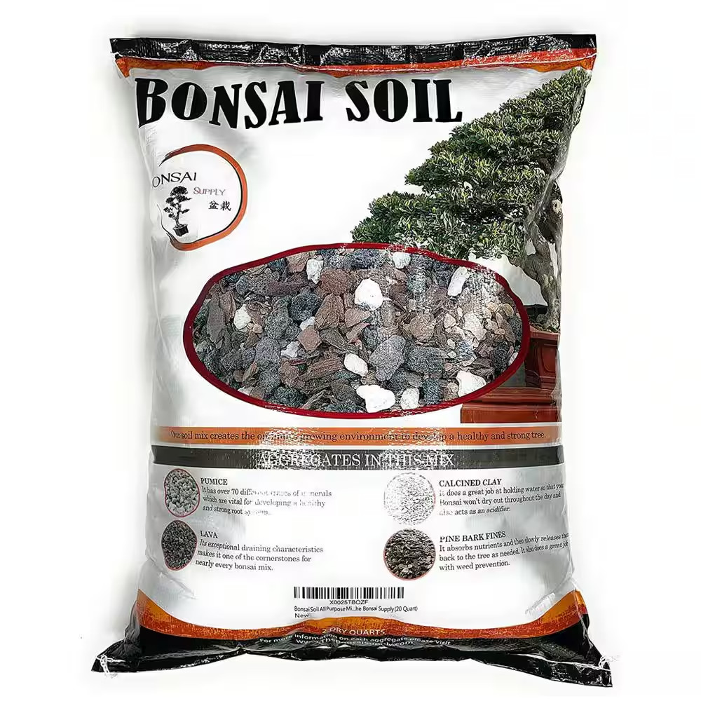 20 Qt. Bonsai Soil Mix Fast Draining Coarse Blend for All Bonsai Varieties gallery