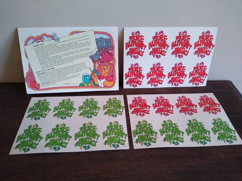 Vintage 1982 Weekly Reader ABC Game, Alphabet Antics, Pre-school Students gallery