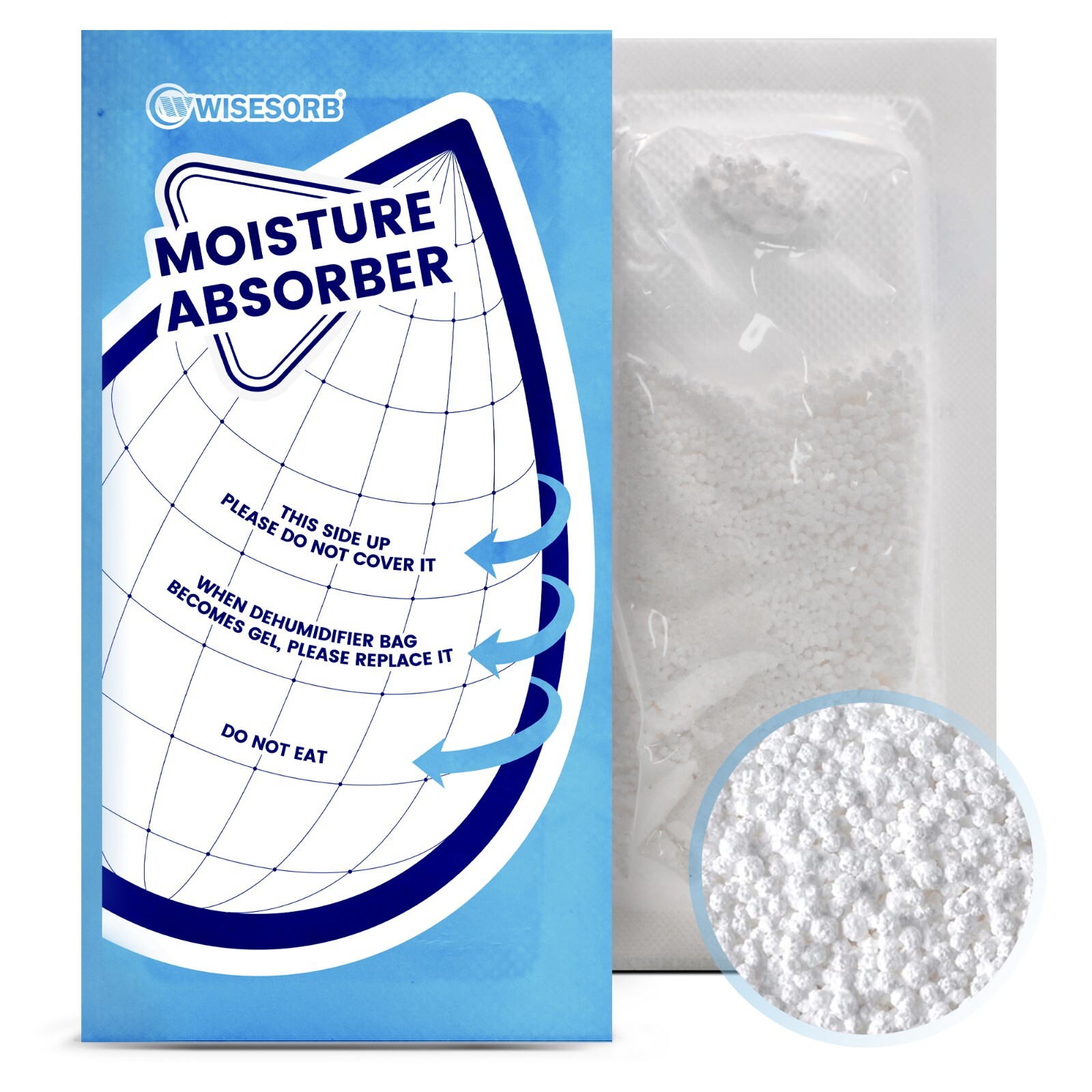 10 Pcs 25g Moisture Absorbers Granule Humidity Dehumidifier Bags for Storage gallery