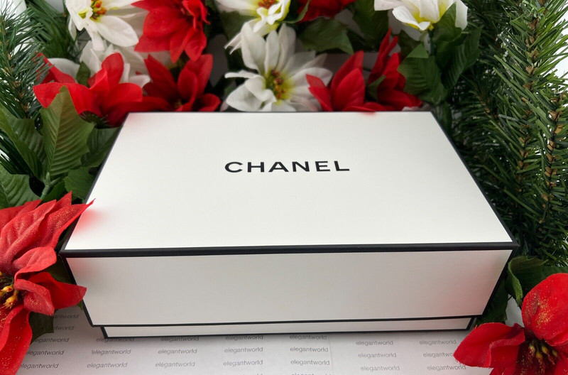 CHANEL Small/Medium Rectangular Empty Gift Storage Box 8.5"x5.5"x3”NEW AUTHENTIC gallery