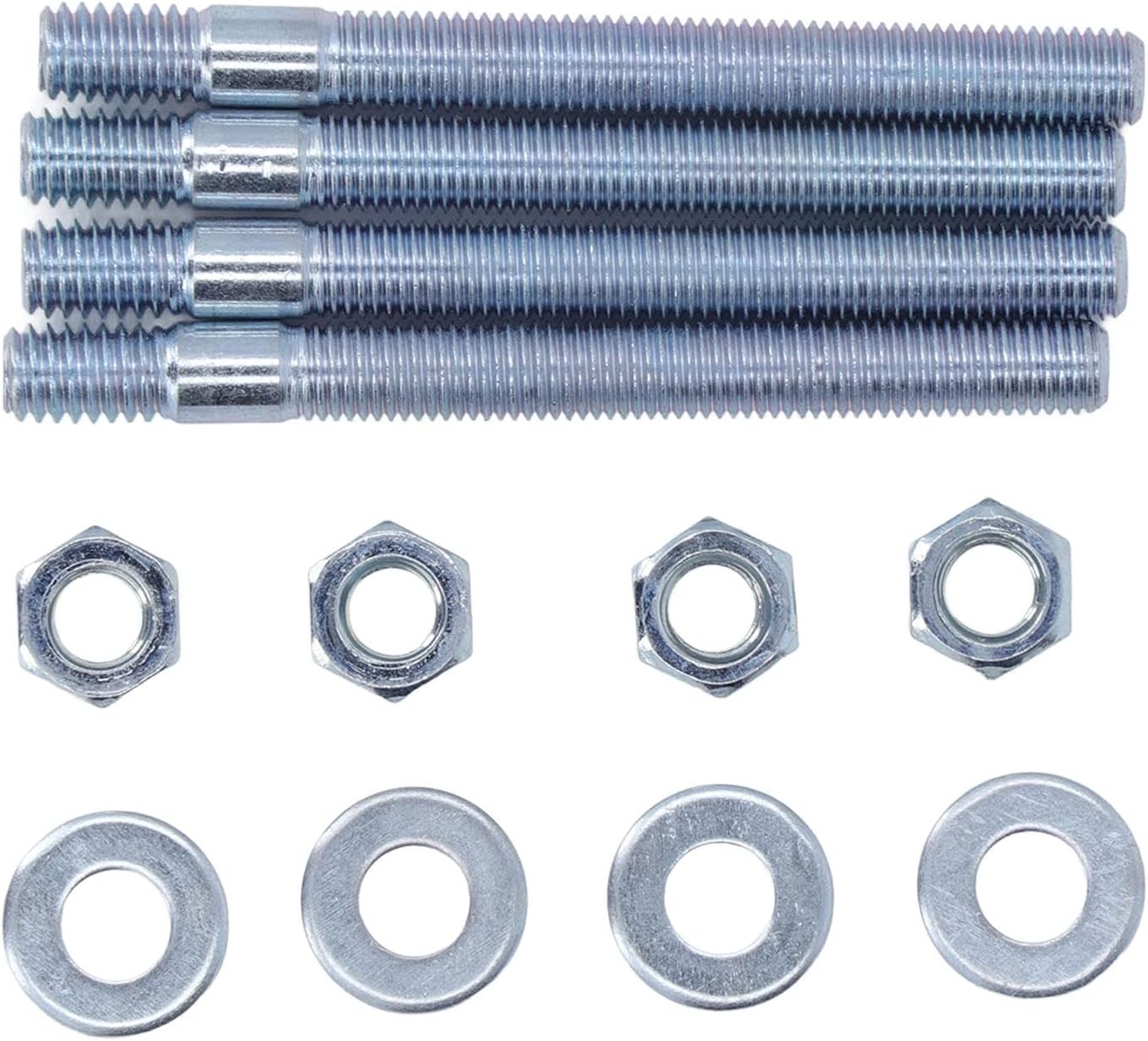 Carburetor Studs Kit, Chazcool 3.5in Set Metal Carb normal gallery