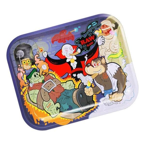 MONSTER SESH LARGE METAL TRAY - RAW 34x28x3cm gallery