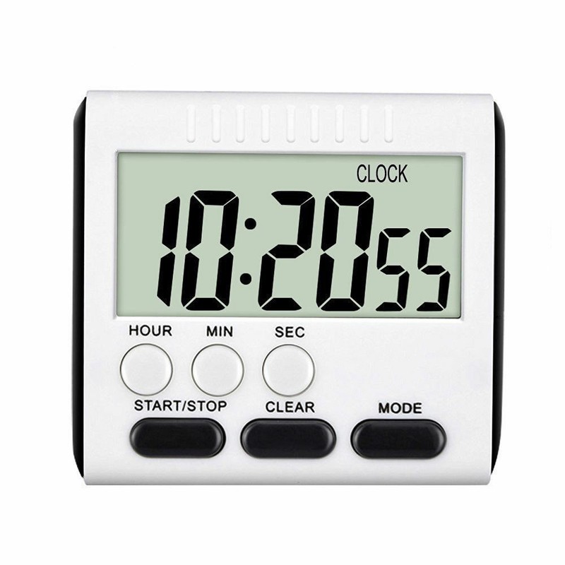 Large LCD Digital Kitchen Cooking Timer Count Down Up Clock Loud Alarm Magnetic gallery