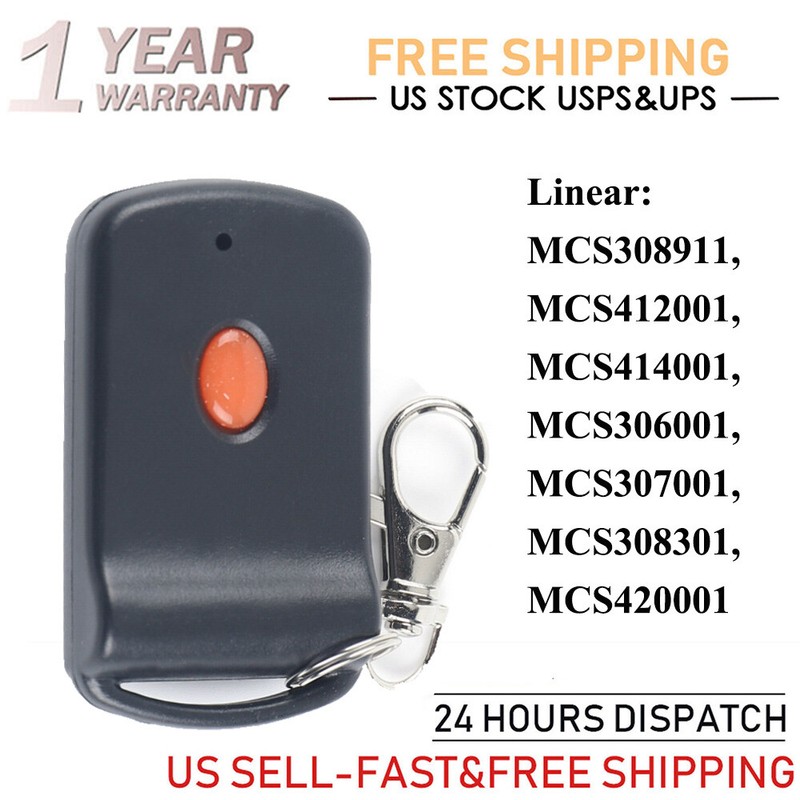 1/2PC Remote Transmitter Gate Garage Opener For Linear 3089 Multi-Code (308911) gallery