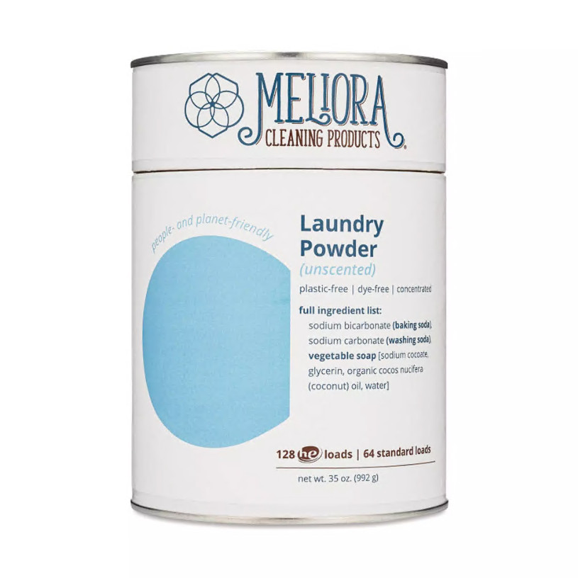 Meliora Cleaning Products Laundry Powder Unscented 64 loads (35 oz - 992g) gallery