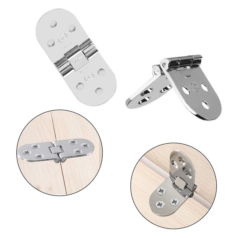 Table Hinge Door Hinge 1 Set 2pcs Cabinet Hinge DIY Door Folding Hinge gallery