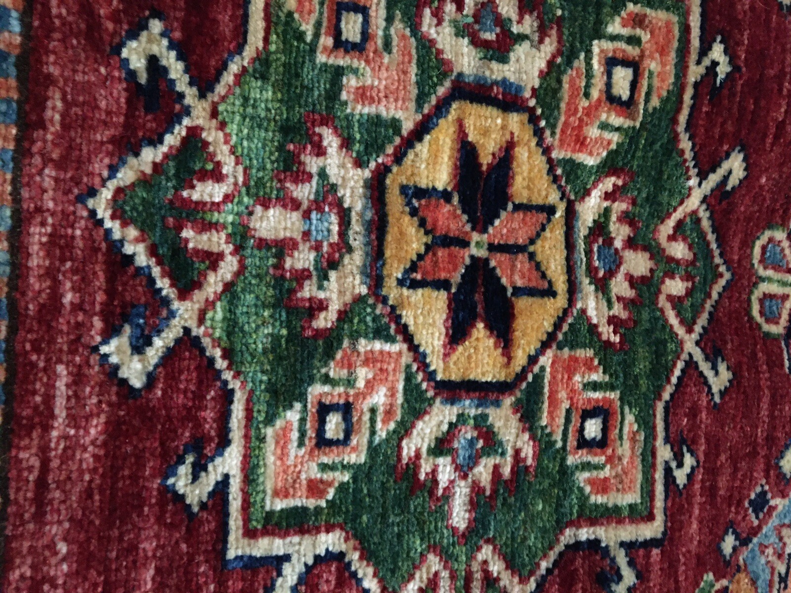 Kazak Red Rug Wool 70”x92” gallery