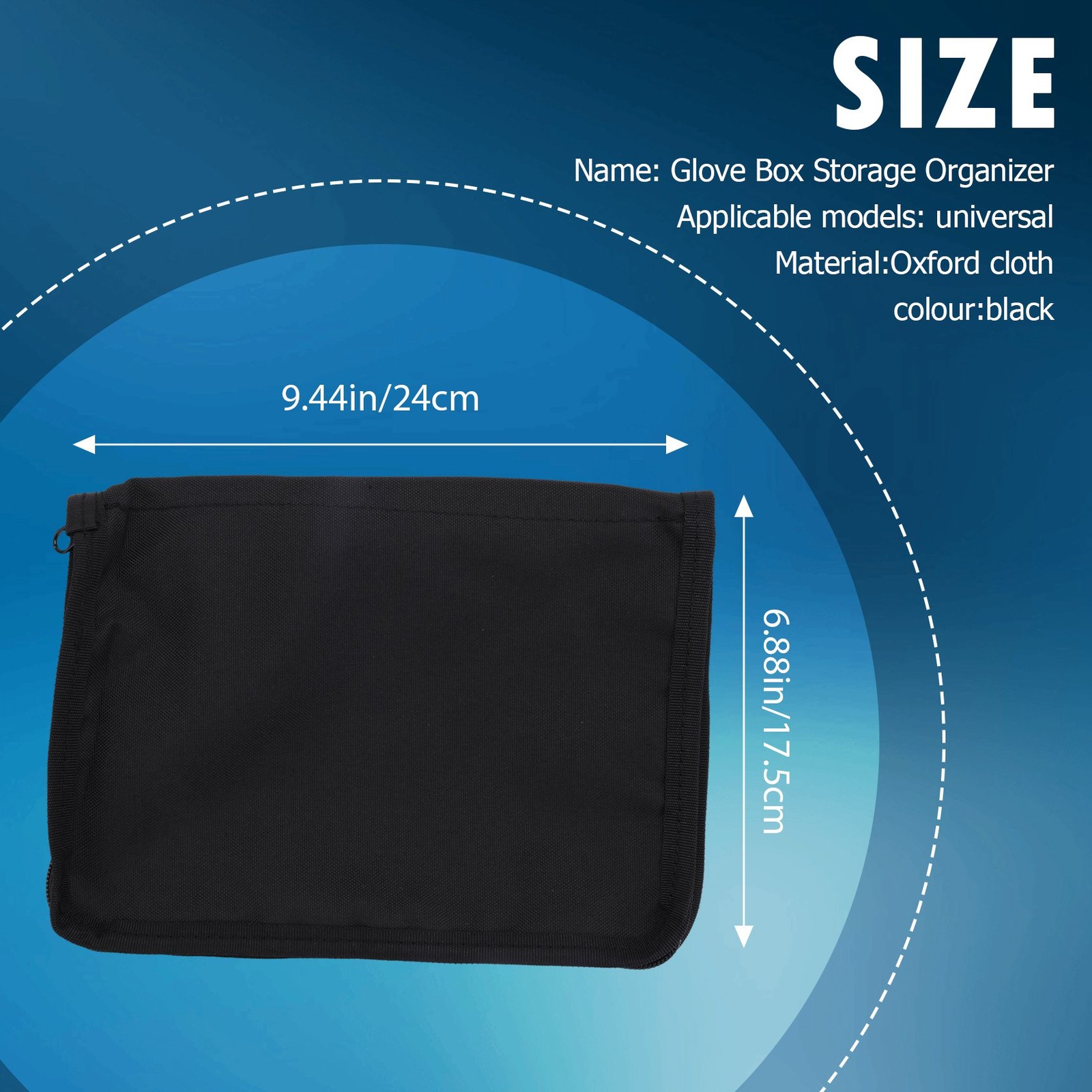 Universal Glove Box Organizer Storage Holder for Manuals Car Documents2762 gallery