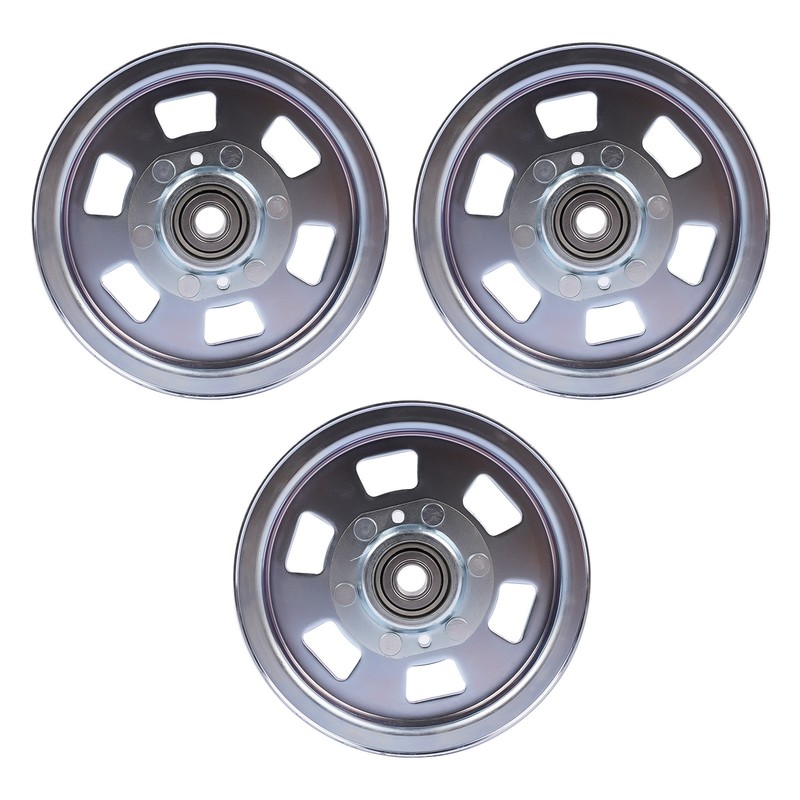 3Pcs Flat Idler Deck Pulleys for Bad Boy ZT 48" 50" 60" MZ 48" 54" Deck Models gallery
