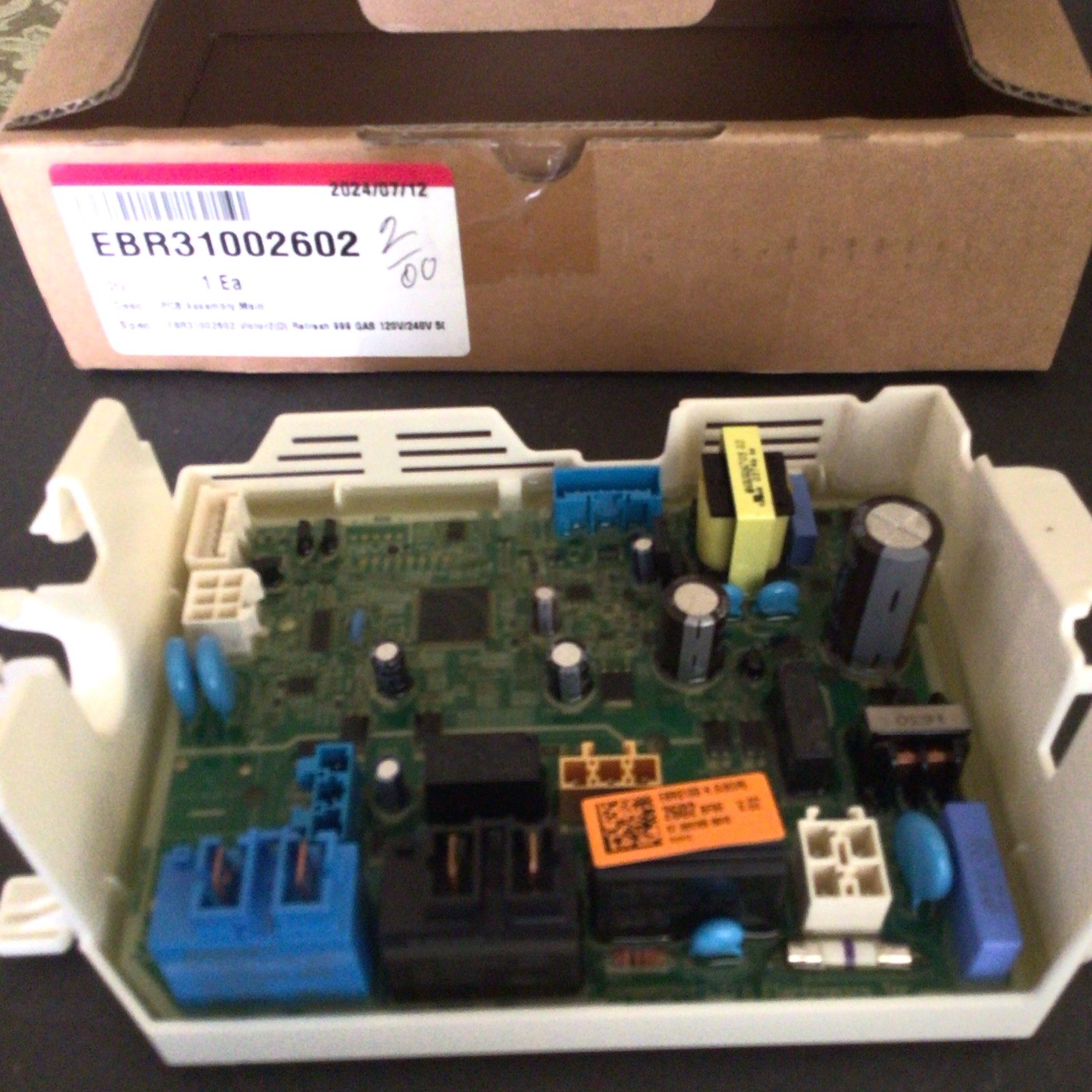 LG Dryer PCB Assembly EBR31002602 gallery