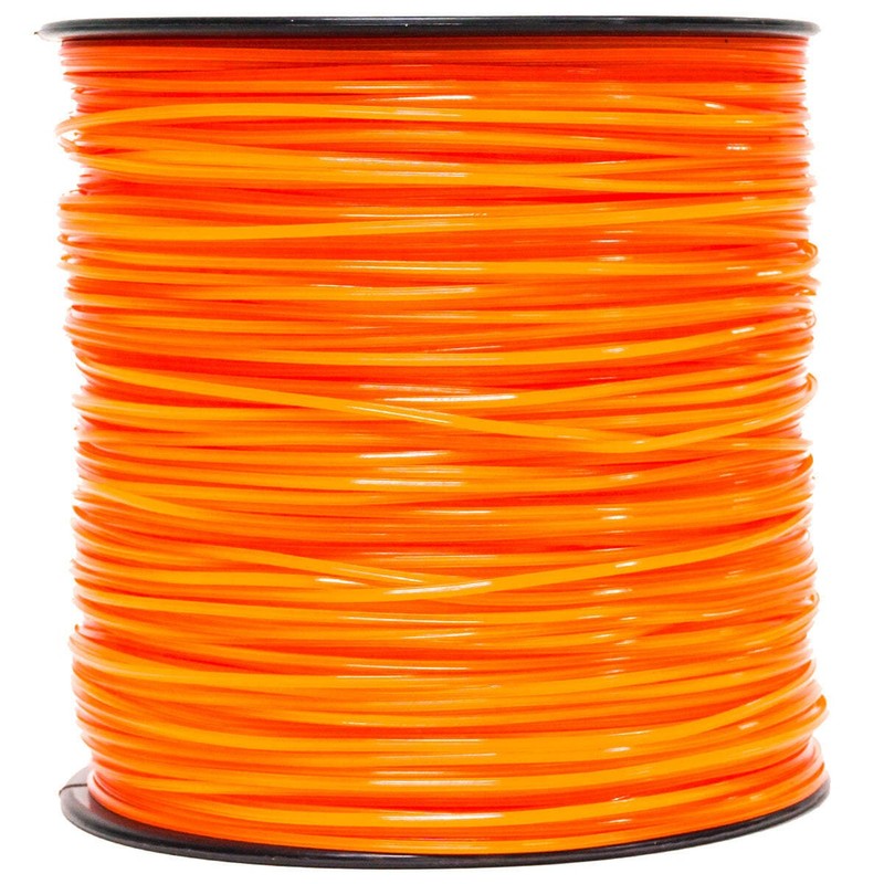 2 5lb 095 Star Orange Commercial String Trimmer Line Fits Echo Crossfire Shape gallery