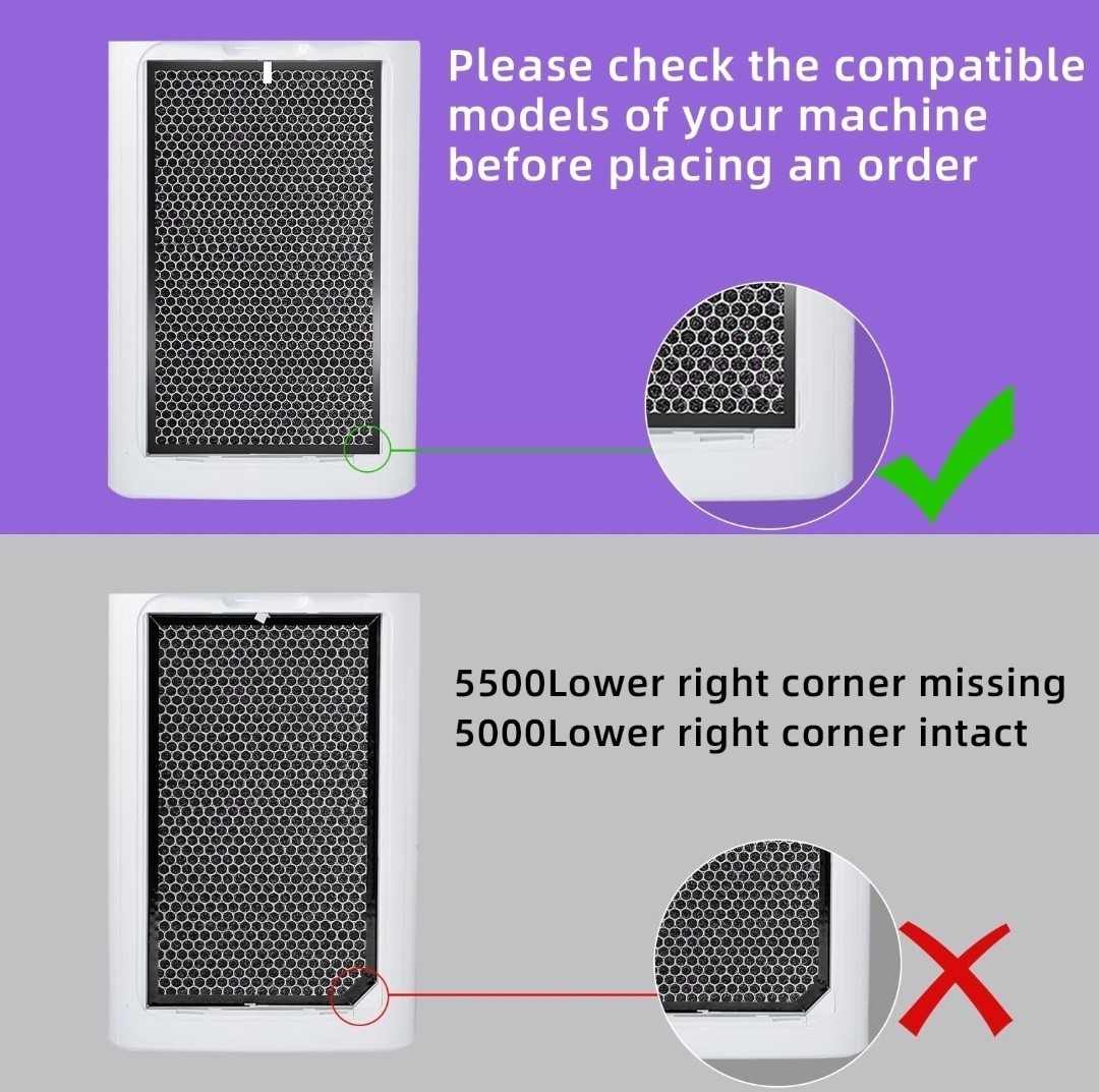 8-Pack 5000 Replacement Filters Compatible with 5000 Air Clean Purifi-er gallery