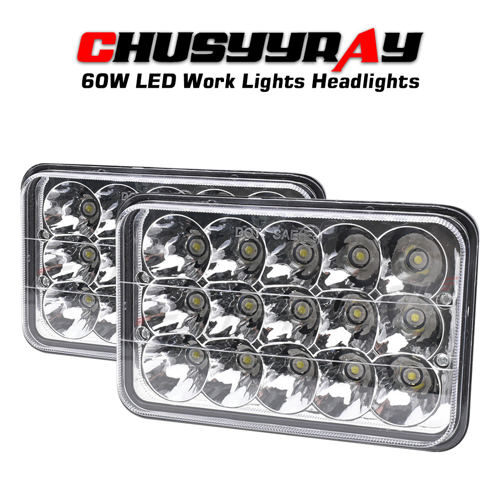 2x 60W LED Work Lights Headlights For Deere 5225 5310 5325 5325N 5425 gallery