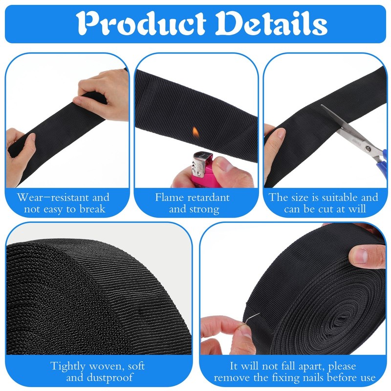 33 FT Nylon Hydraulic Hose Protector Sleeve Black Protective Cover gallery