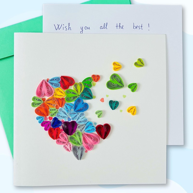 Quilling Cards, handmade card, quilled cards with Handmade Art for all occasi... gallery