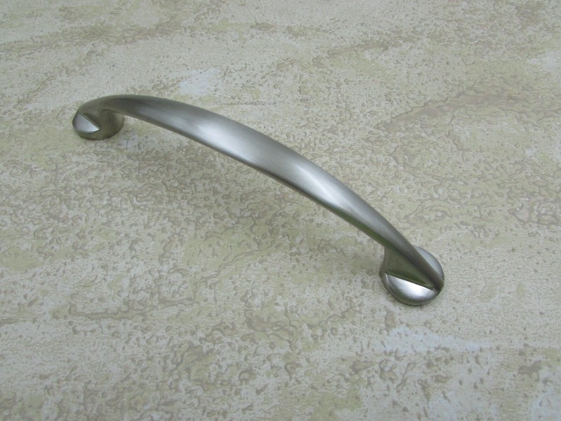 25 PACK Kitchen Cabinet Drawer Arch Handles Pull Cabinet Hardware Brushed Nickel gallery