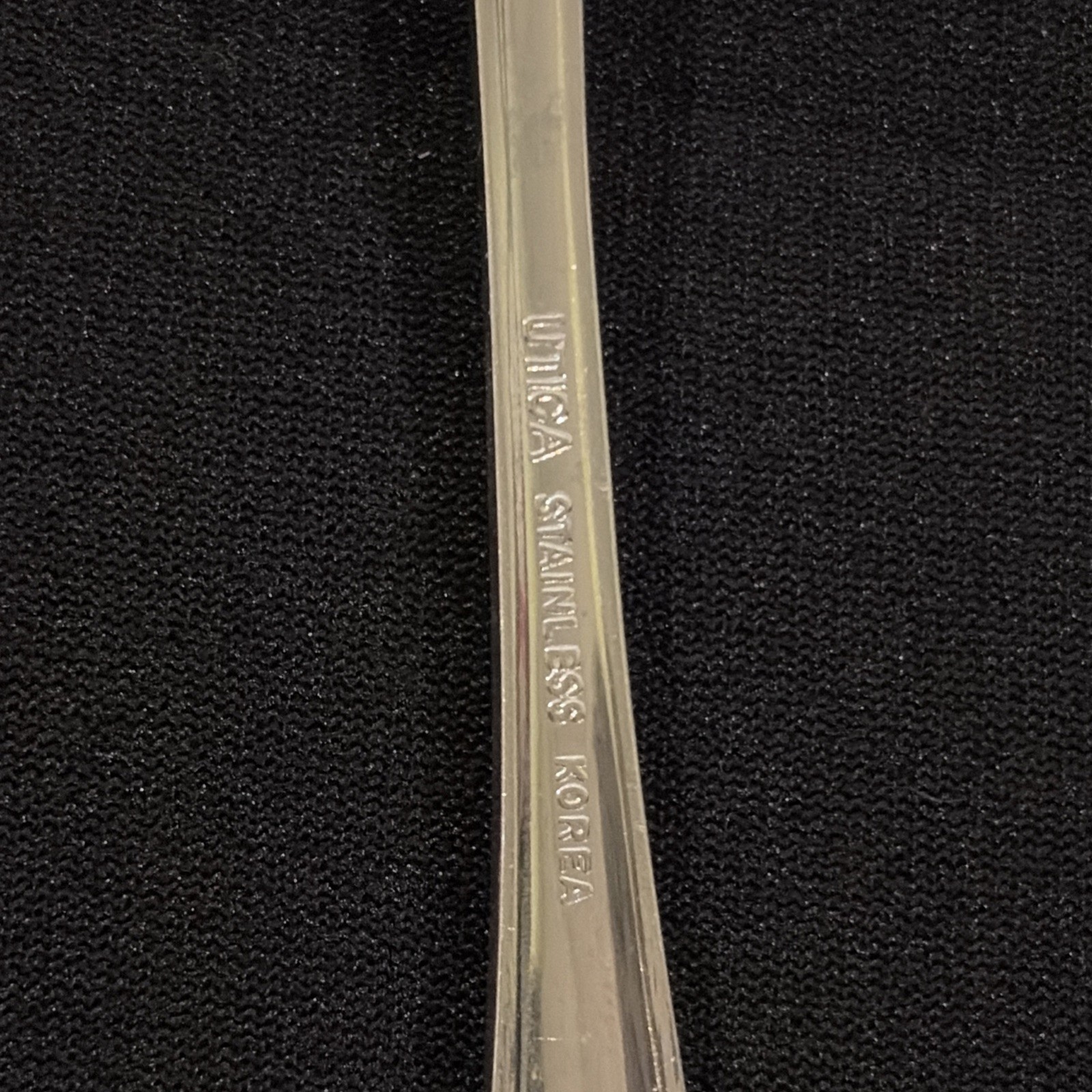 Utica Saranac Spoon Floral Stainless Steel Flatware Made in Korea Single Piece gallery