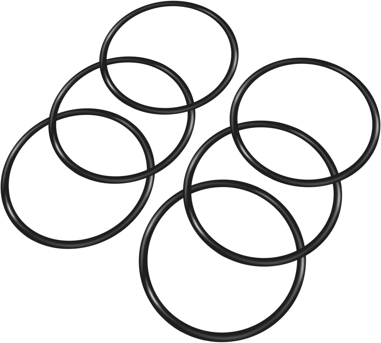 6 High-Quality Rubber O-Rings for GE TM Water Filters - Compatible & Durable gallery