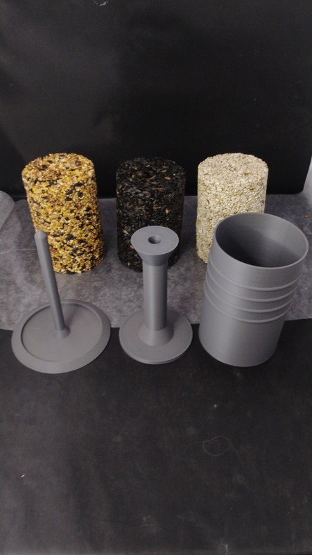 Small Seed Log Mold Kit! Make Your Own Amazing Seed Logs For Feeding The Birds! gallery