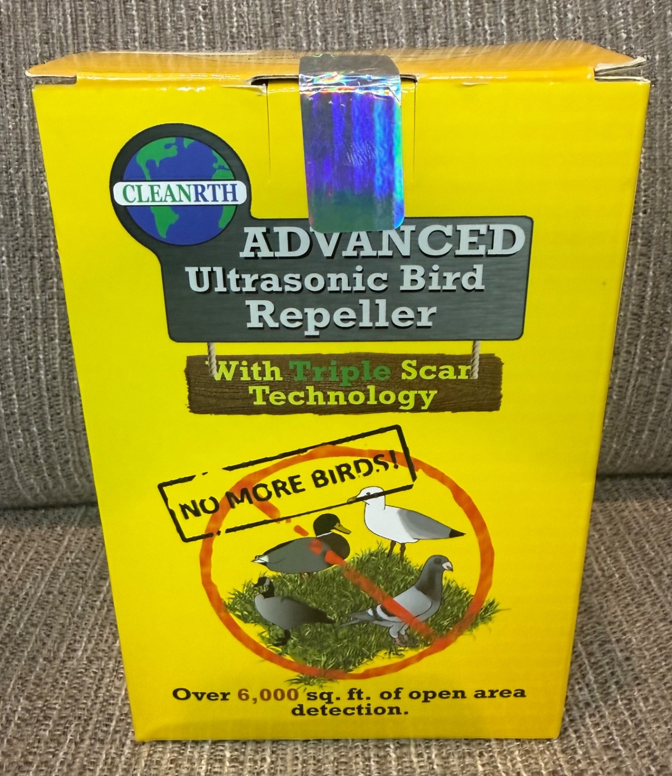 NEW SEALED Cleanrth TSBR610 Advanced Sonic Ultrasonic Infrared Bird Repeller gallery