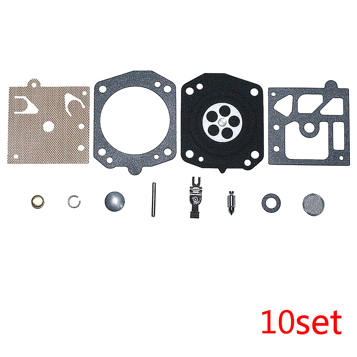 10PCS Carburetor Carb Repair Kit Replacement For Walbro K22-HDA gallery