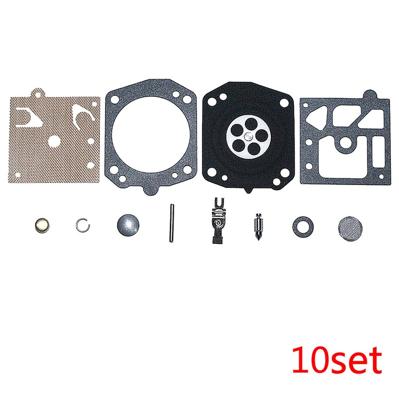 10PCS Carburetor Carb Repair Kit Replacement For Walbro K22-HDA gallery
