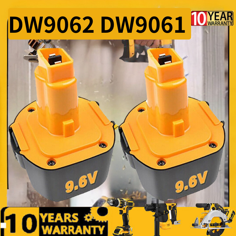 2PACK 9.6V Replacement for Dewalt 9.6 Volt Battery DW9062 DW9061 DE9036 DE9062 gallery