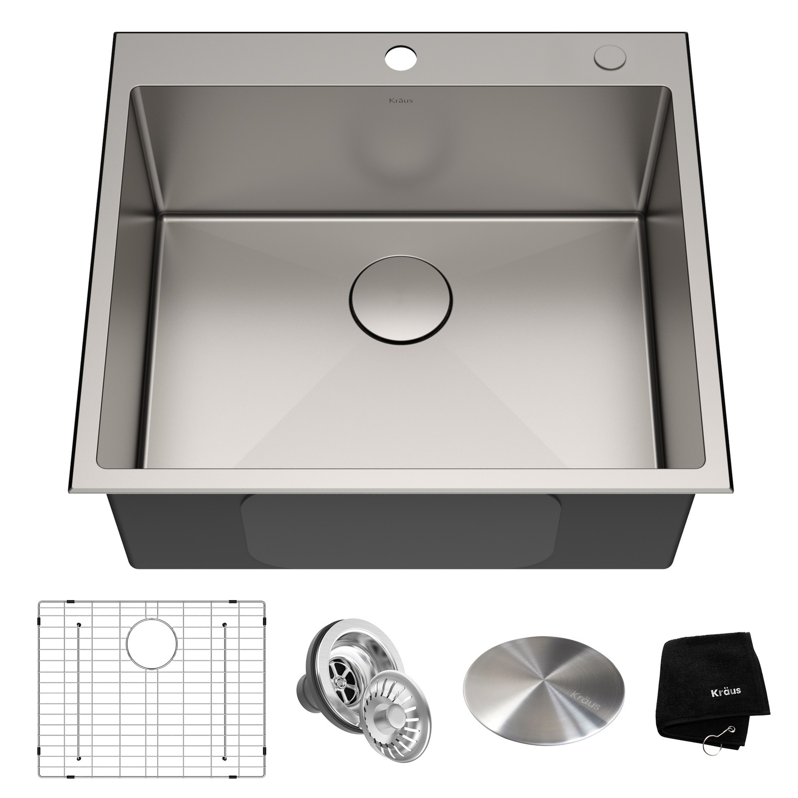 KRAUS Artec Pro Pull-Down Faucet, Spot-Free Stainless-Certified Refurbished gallery