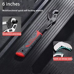 Multifunctional Self-Locking Pipe Wrench Tool, Hand Manual , Adjustable Wrench