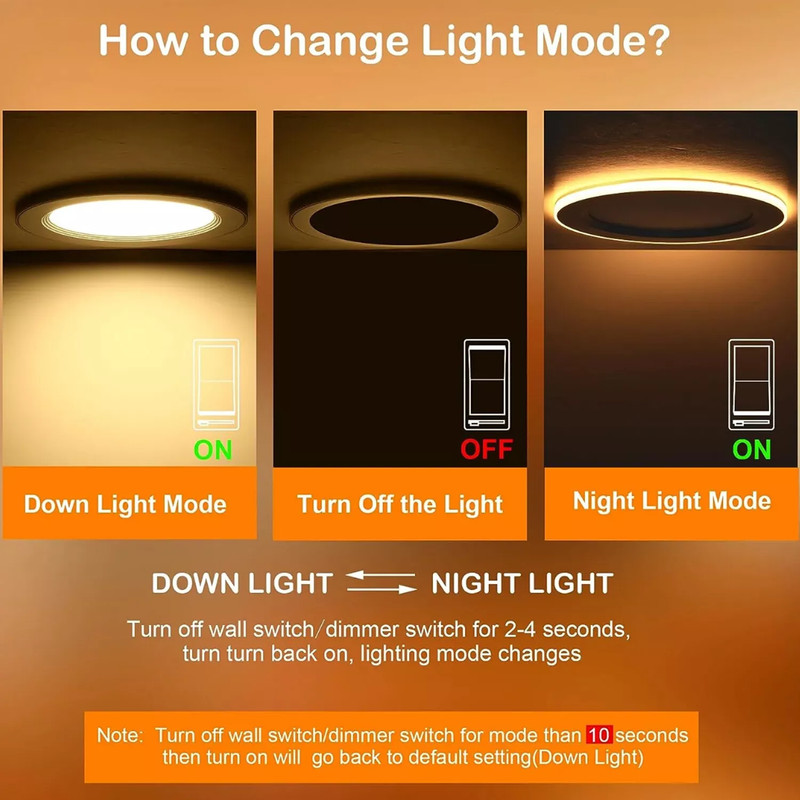 Ultra-Thin LED Recessed Downlight-Canless - Selectable CCT - 27K/30K/35K/40K/50K gallery