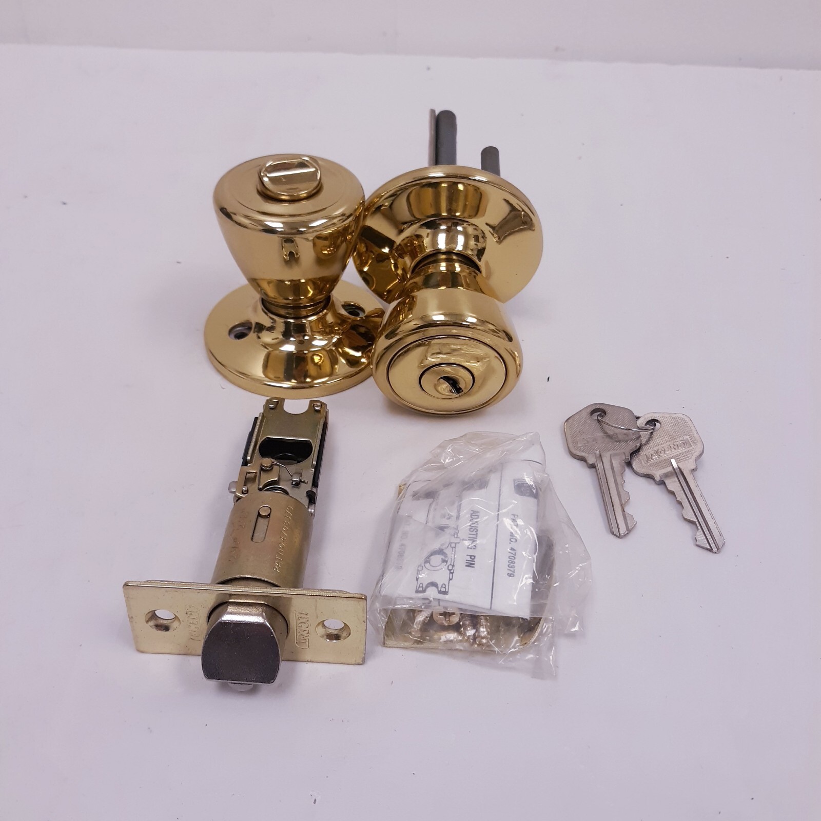 Legend Entry Lockset Polished Brass Finish New w/ Package U008421 ANSI Grade 3 gallery