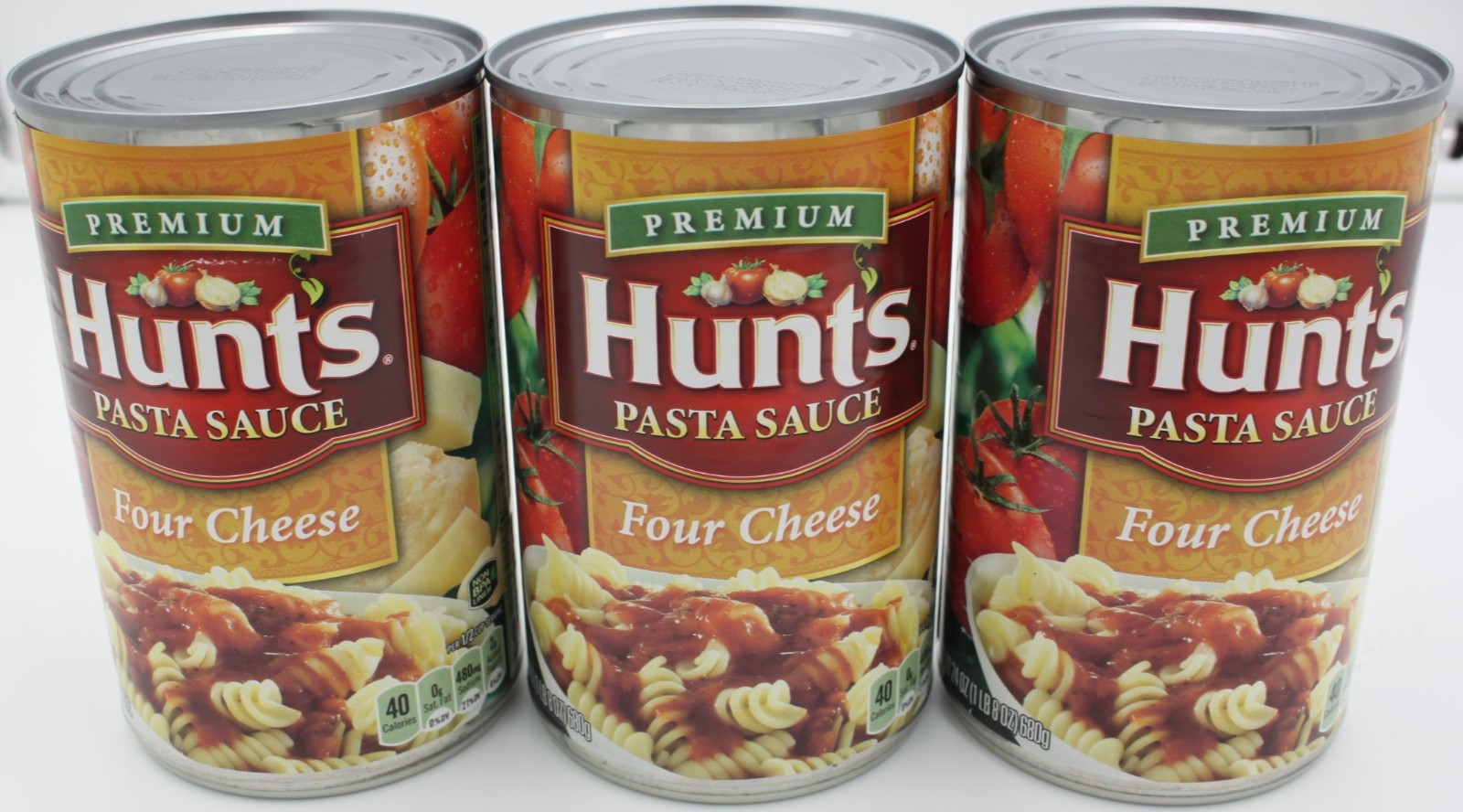 Hunt's 3-PACK Premium Four Cheese Spaghetti Tomato Pasta Sauce 72 oz BB 06/2027 gallery