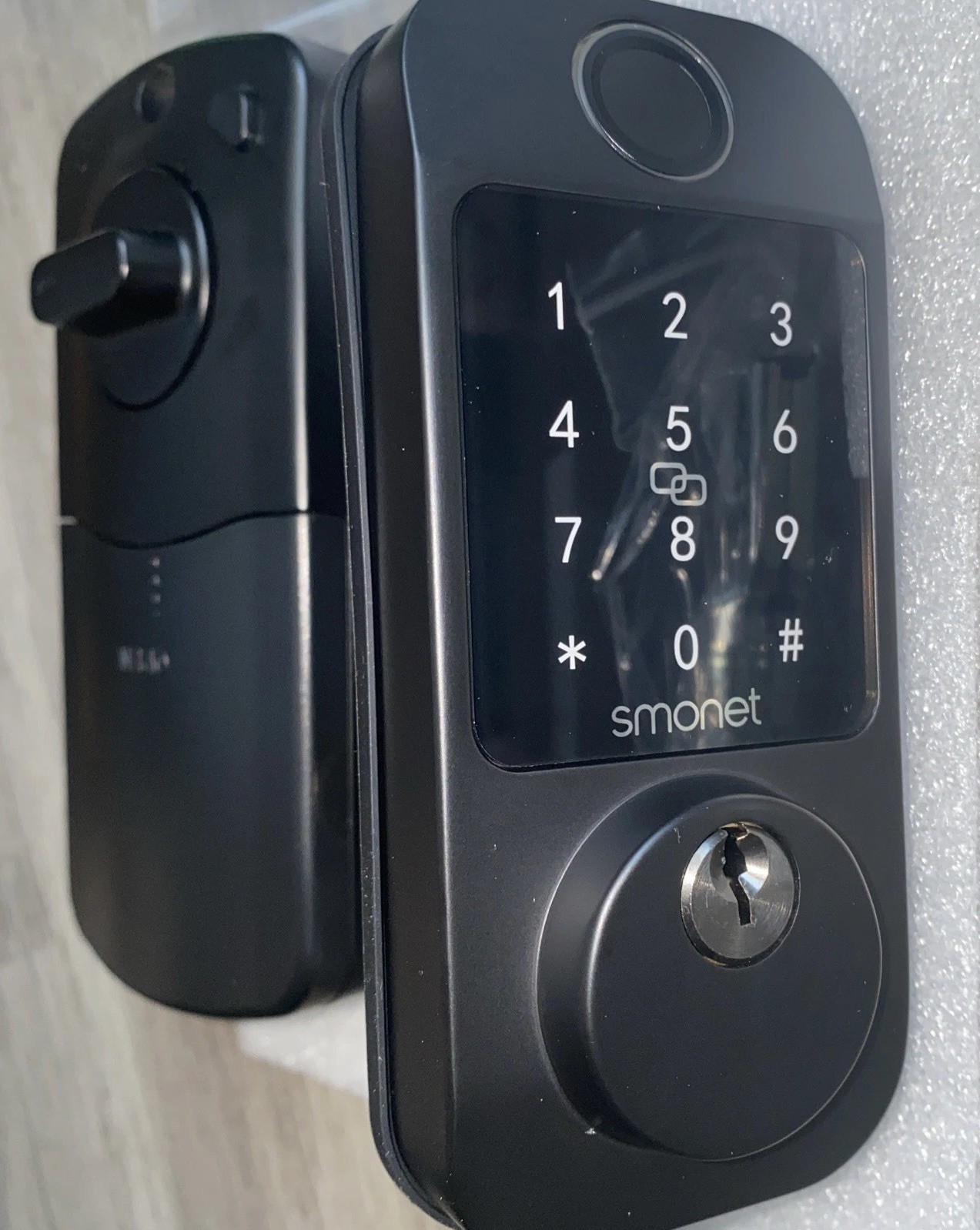SMONET Smart Door Lock WiFi Keyless Entry Digital Keypad Deadbolt Bluetooth APP gallery