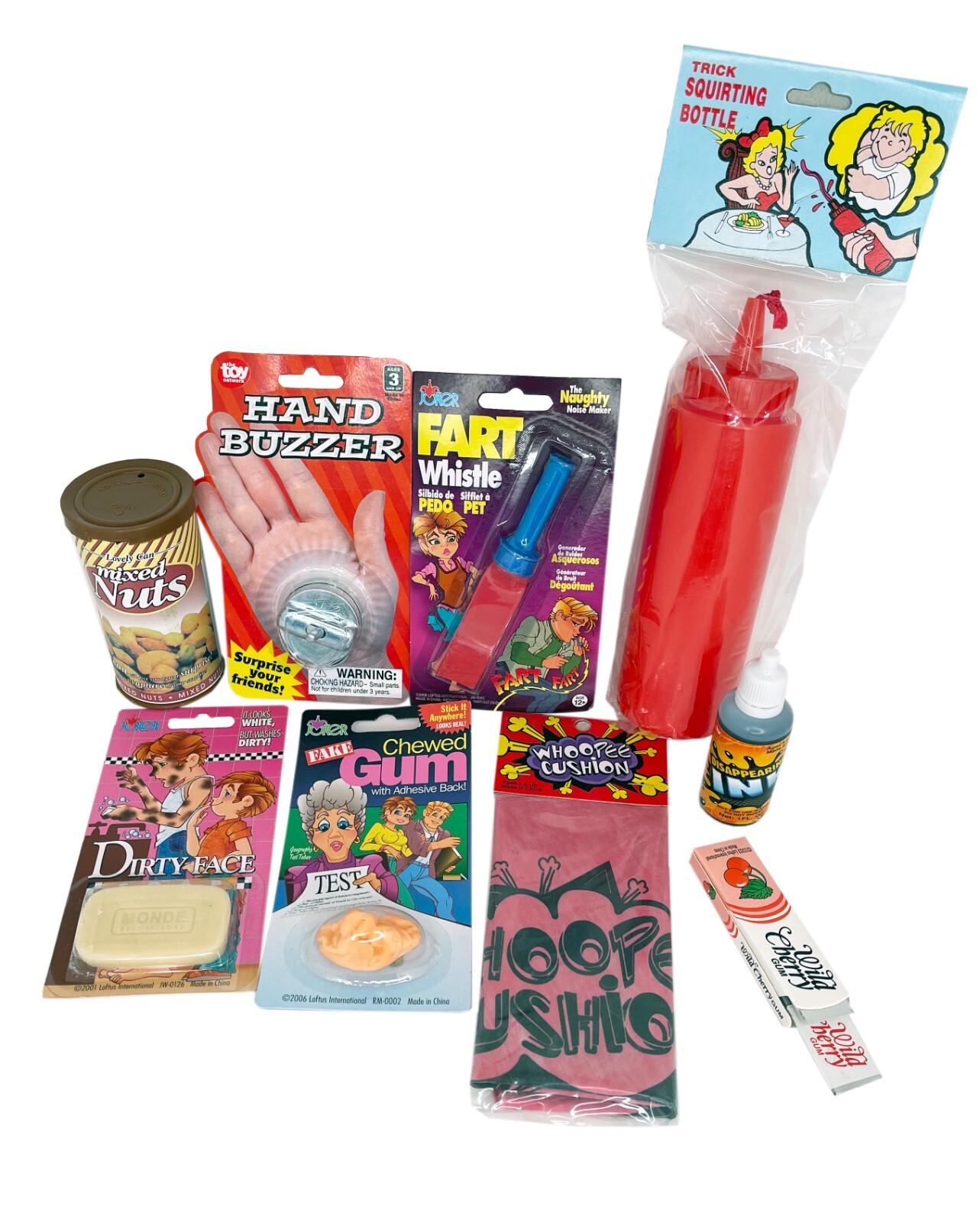 STARTER PRANK KIT - Child Beginner Hand Buzzer Whoopee Cushion Fun Joke Gag gallery