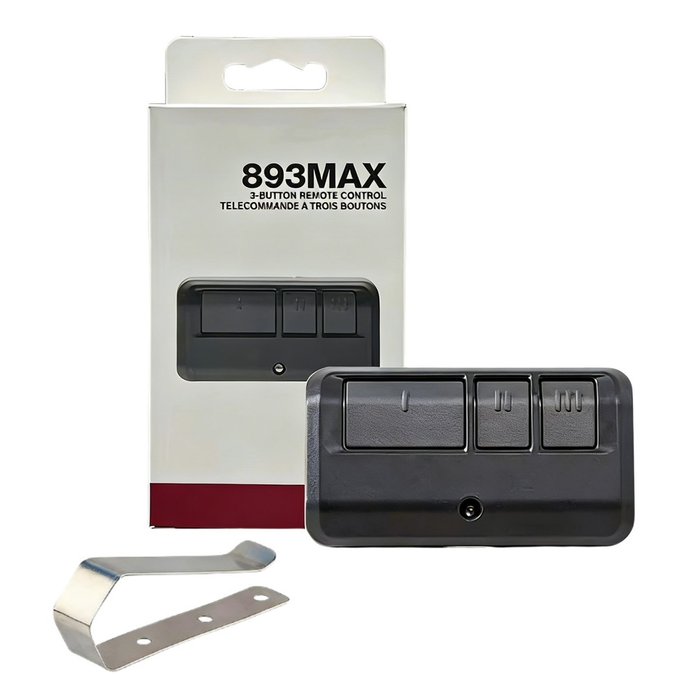 LiftMaster 893Max Remote Control - Black 1