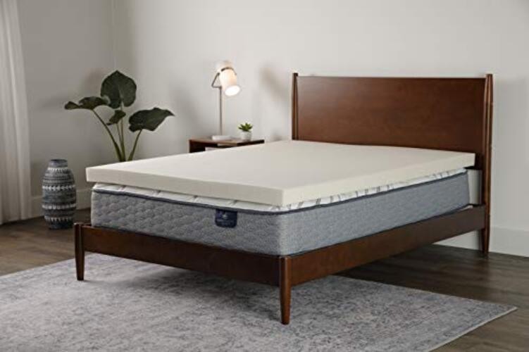 CopperGel Cooling, Pressure-Relieving Memory Foam Queen 79"x59" 3-Inch gallery