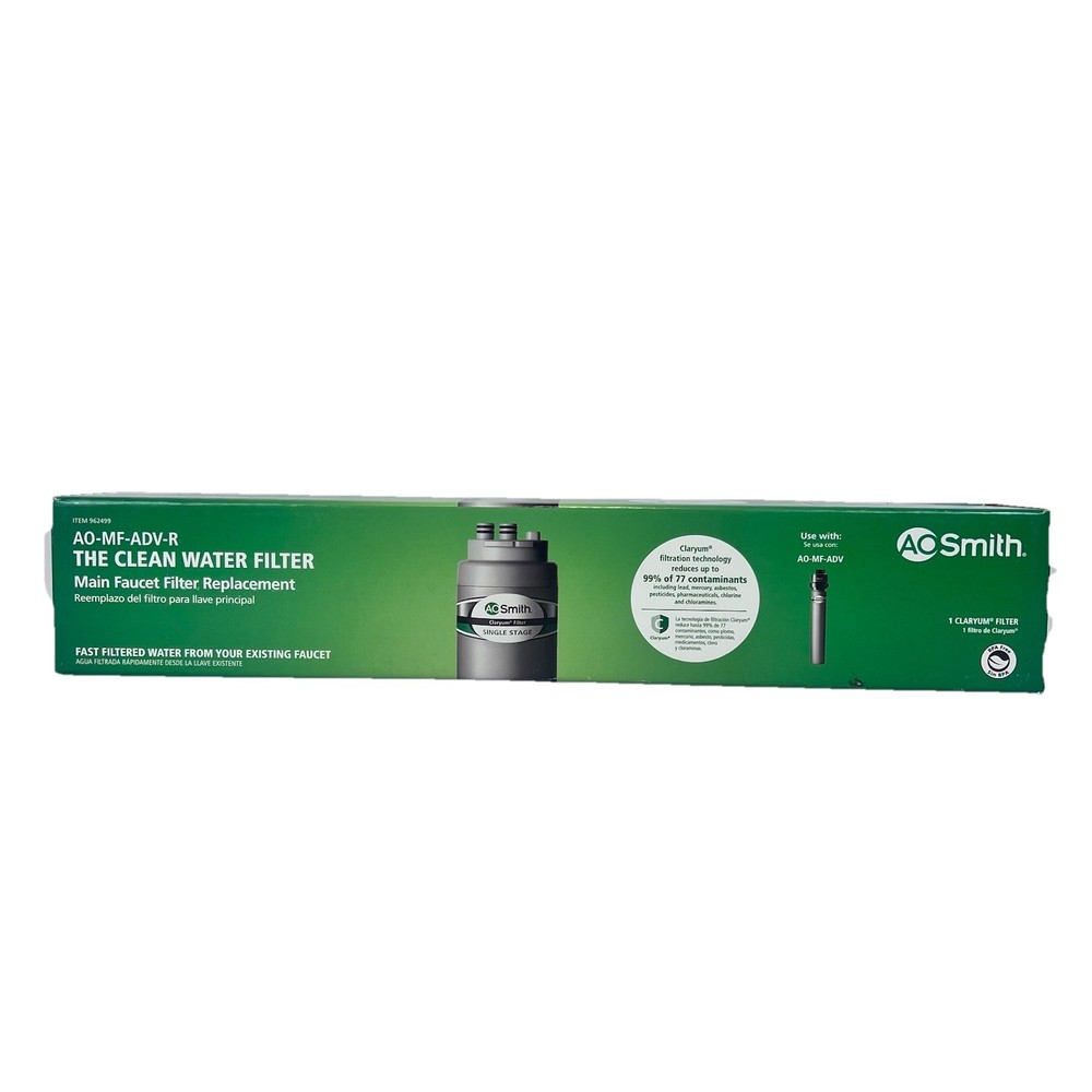 AO Smith AO-MF-ADV-R Replacement Filter Claryum Under Sink New Sealed