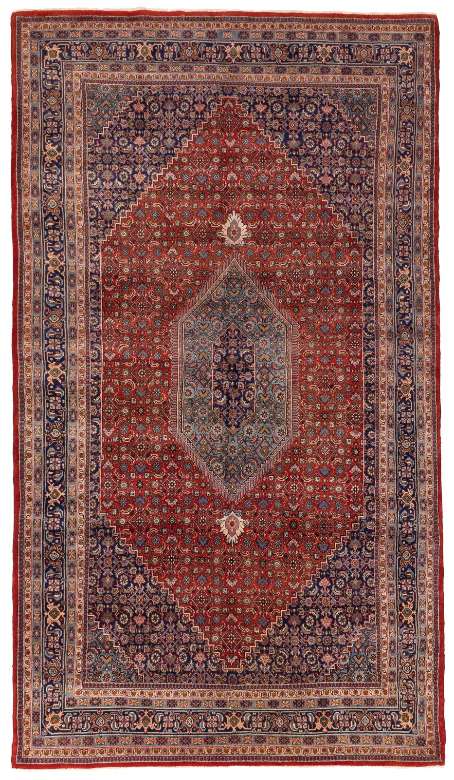 Traditional Vintage Hand-Knotted Oriental Carpet 6'3" x 11'6" Wool Area Rug gallery