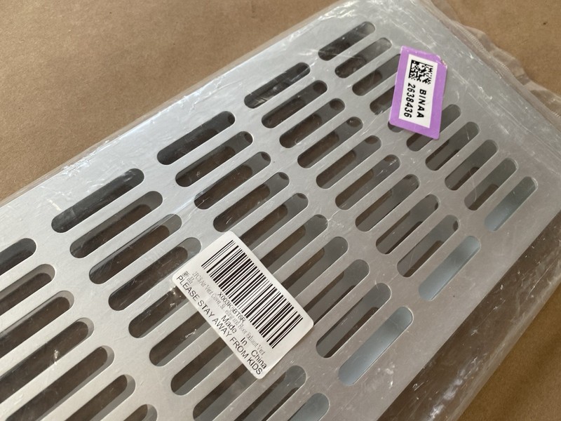 (2 PACK) Fits 12.5” x 5” Breathable Aluminum Alloy Mesh Vent Grille Air Cover gallery