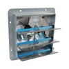 12" Shutter Exhaust Fan Aluminum With 1.65 Meters Power Cord Kit Wall Mounted gallery